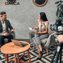 Microfone de lapela sem fio Comica Vimo C C3 C2 C1 2.4G para câmera de smartphone, vlog, streaming de YouTube vs Rode GO II