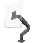 Suporte de monitor LCD LED de mesa de 17 a 30 polegadas com mola a gás F80 Braço ergonômico Suporte de gás Flexi Mount Carga 2 a 9 kg