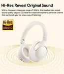 QCY H3 ANC Wireless Headphones 43dB Hybrid Active Noise Cancellation Headset Bluetooth 5.4 Hi-Res Audio Earphones 60H Playtime