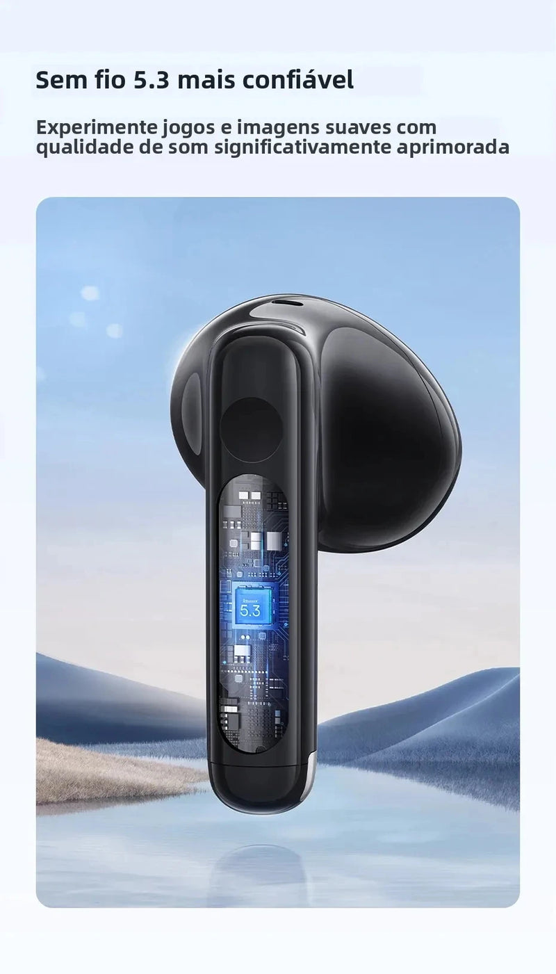 Fone De Ouvido Bluetooth 5.3 Baseus Bowie E13 Som Imersivel Recarregável Latencia Zero