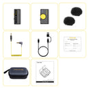 7RYMS iRay DW10 Mini Microfone sem fio multifuncional para câmera, smartphone, computador, vlog, transmissão ao vivo, entrevista