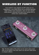 M-VAVE Yuimer KPTPRO 2025 NOVO Pedal de Efeitos para Guitarra TANK G Atualizado para Guitarra e Baixo Multiefeitos, Tank G, TANK B, TANK MINI