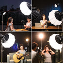 Ulanzi VL-120Bi VL-120C 120W V-Mount COB Luz sem fio Controle por aplicativo 2700K-6500K Luz de vídeo para fotografia de vídeo de esquete