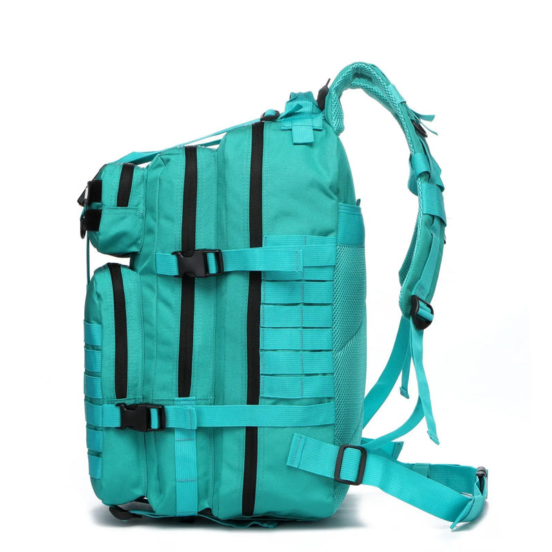 Mochila de nylon impermeável 30L/50L 1000D para caminhadas, pesca e caça, para atividades ao ar livre, esportes táticos, acampamento e caminhada