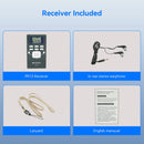 Sistema de áudio sem fio Retekess para guias turísticos: Transmissor FM FT11, Receptor de rádio FM PR13, Ideal para guias turísticos, conferências, igrejas e treinamento para Hajj.