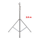 2,8x2/3M Barra transversal telescópica universal Suporte para fundo fotográfico Sistema ajustável Suporte para estúdio fotográfico Boom Super Racks