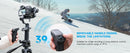 Gimbal FeiyuTech SCORP Mini 3 Pro com alça remota removível e rastreamento AI 4.0 para câmeras mirrorless, câmeras de ação e smartphones.