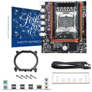 Kit de placa-mãe MOUGOL X99 D4 com processador Intel LGA2011-3 Xeon E5 2650 V4 + memória RAM DDR4 2x8GB 2133MHz NVMe M.2 SATA para jogos.