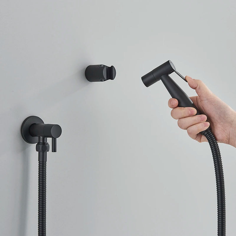 Torneira para bidê de banheiro Uythner, torneira de latão, misturador, chuveiro de água fria, pulverizador, torneira, torneiras para vaso sanitário, alça para vaso sanitário, jato