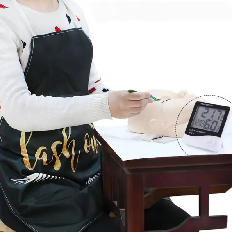 Higrômetro digital, termômetro interno, higrômetro de ambiente, medidor de temperatura, umidade