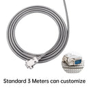 DRO Linear Fino de 0,005 mm com Escala de Vidro TTL 5VDC, Sensor de Deslocamento com Régua de Grade de 450 mm a 1000 mm para Fresadoras e Tornos