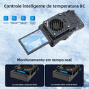 Ulanzi CU01 Termostático Semicondutor Câmera Cooler Ventilador de Refrigeração Radiador Kit de Gravação 4K Dissipador de Calor para Sony Canon Nikon