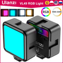 Ulanzi VL49 Mini RGB LED Luz de Vídeo 2700K-9000K Luz de Preenchimento para Câmera Iluminação de Fotografia Pocket Live Tiktok Vlog Lâmpada de Luz
