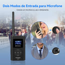 Sistema de áudio sem fio Retekess para guias turísticos: Transmissor FM FT11, Receptor de rádio FM PR13, Ideal para guias turísticos, conferências, igrejas e treinamento para Hajj.