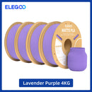 Filamento PLA fosco ELEGOO 1 kg, filamento FDM para impressora 3D de 1,75 mm, precisão dimensional de +/- 0,02 mm, bobina de papelão de 1 kg (2,2 lbs)