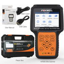 Scanner automotivo OBD2 FOXWELL NT650 Elite com funções de reset de SAS, A/F, Óleo, EPB, BRT e TPS (mais de 26 funções). Ferramenta profissional para diagnóstico de veículos.