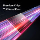 SSD MOVESPEED 7450 MB/s NVMe M.2 2280 4 TB 2 TB 1 TB Disco Rígido Interno de Estado Sólido M2 PCIe 4.0x4 2280 Unidade SSD para PS5 Laptop PC