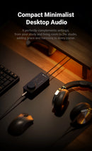 Fosi Audio SK02 Amplificador de Fone de Ouvido USB Hi-Fi Mini DAC USB para Fones de Ouvido Balanceados de 3,5 mm e 4,4 mm com Suporte a DSD