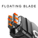 Barbeador e cortar cabelo elétrico masculino profissional, tela LCD e Recarregável por USB