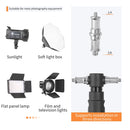 Braço de suporte de parede para estúdio fotográfico, luzes estroboscópicas de vídeo, comprimento máximo de 39,3 polegadas/100 cm, rotação horizontal e vertical