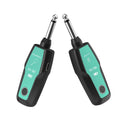 Sistema de guitarra sem fio DK iW-10 2.4G, transmissor e receptor recarregáveis, alcance de transmissão de 30 metros para guitarra e baixo elétrico.