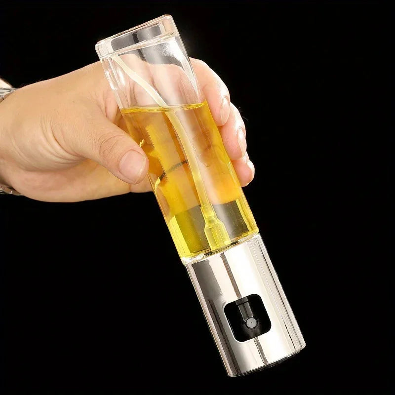 Spray Pulverizador para Azeite e vinagre em Inox e Vidro 100ml