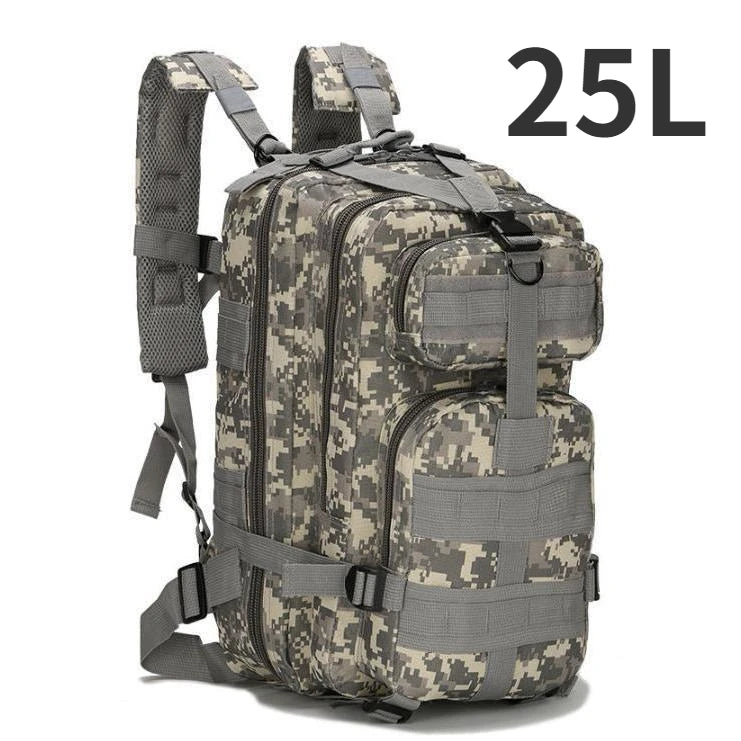 Mochila impermeável de nylon 1000D 30L/50L para atividades ao ar livre, esportes táticos, acampamento, caminhadas, trekking, pesca, caça