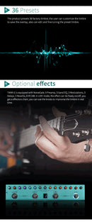 M-VAVE Yuimer KPTPRO 2025 NOVO Pedal de Efeitos para Guitarra TANK G Atualizado para Guitarra e Baixo Multiefeitos, Tank G, TANK B, TANK MINI