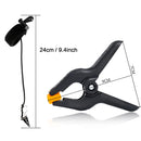 SH Novo Kit de Suporte para Fundo de Foto 2X2M 2X3M 2,6X3M com Ajuste de Altura para Estúdio Fotográfico com Clipe