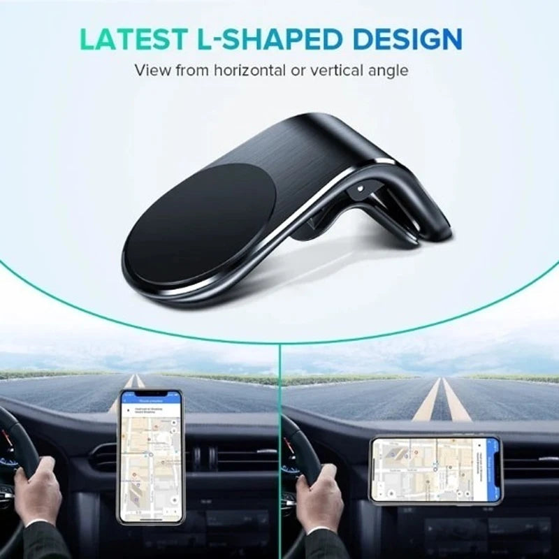 Suporte Universal de Celular Magnético com Ímã e Fixação Forte - para Veículos, Móveis e Qualquer Superfícies