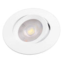 Kit 10 Spot Led 5w Dicróica Direcionável Redondo Embutir