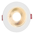 Kit 10 Spot Led 5w Dicróica Direcionável Redondo Embutir