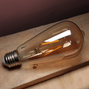 Kit 4 Lâmpadas Vintage Retro Led Filamento 4W Hot St64