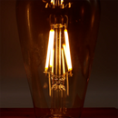 Kit 4 Lâmpadas Vintage Retro Led Filamento 4W Hot St64