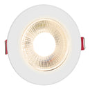 Kit 10 Spot Led 5w Dicróica Direcionável Redondo Embutir