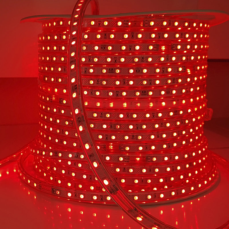 Fita de LED 5050 RGB 15 metros IP65 com 1 controle + fonte