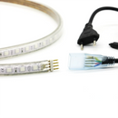 Fita de LED 5050 RGB 15 metros IP65 com 1 controle + fonte