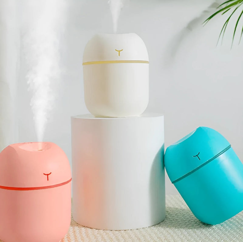 Umidificador e Atomizador De Ar Doméstico Portátil 200ml