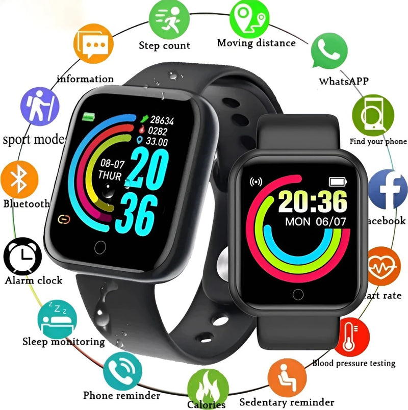 Kit Fones de ouvido sem fio e Relógio Smart Watch para homens e mulheres Atender chamadas telefônicas