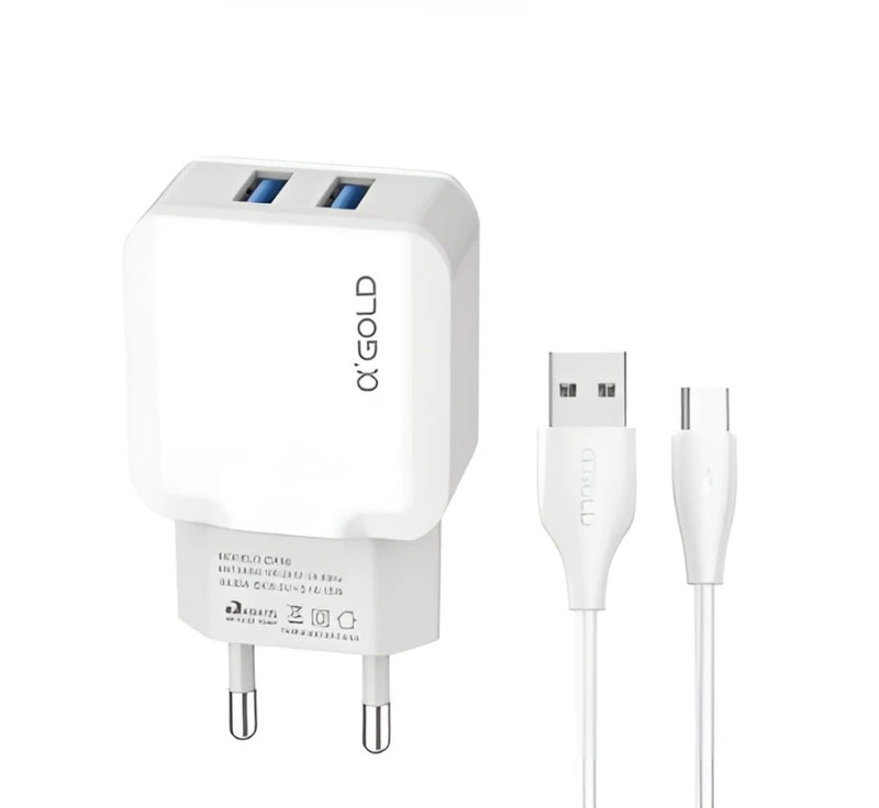 Kit Carregador USB Turbo para Celular com Cabo de Carregamento Rápido - Certificado pela Anatel para Máxima Segurança e Eficiência