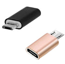 Adaptadores OTG V8 para Tipo C