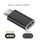 Adaptadores OTG V8 para Tipo C