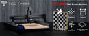 Fresadora Two Trees TTC450 para madeira, máquina de gravação a laser DIY, roteador CNC de 3 eixos GRBL para acrílico, PCB, PVC e metal.